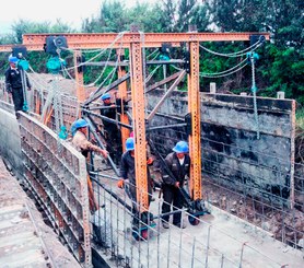 Indicado para la construcción de tabiques de gran longitud