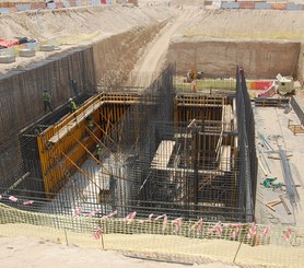 Estación Principal de Bombeo de Aguas Residuales, Jebel Ali, Dubai, EAU