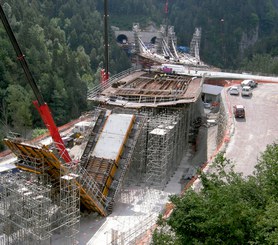 Accesos boca Oeste Túnel dels 2 Valires, Andorra