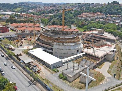 Acabados arquitectónicos en el centro de Belo Horizonte