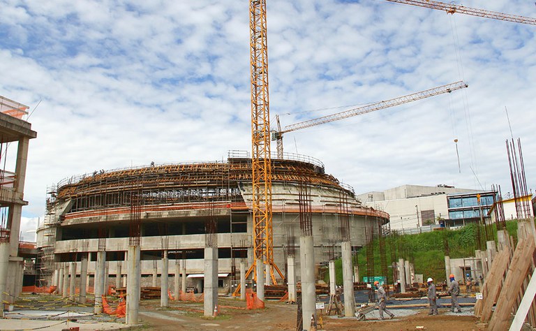 Acabados arquitectónicos en el centro de Belo Horizonte