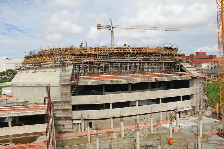 Acabados arquitectónicos en el centro de Belo Horizonte