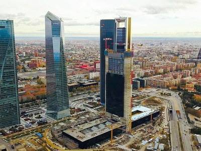 Caleido, nuevo rascacielos en el skyline de Madrid