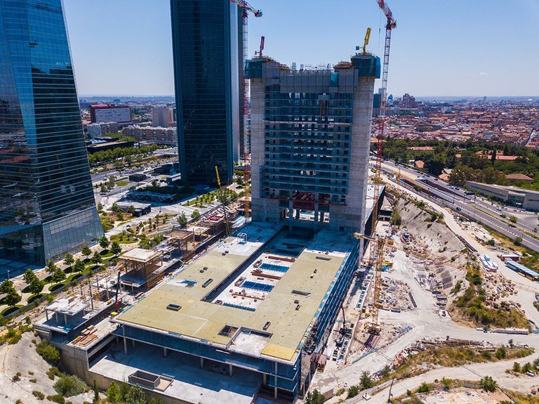 Caleido, nuevo rascacielos en el skyline de Madrid