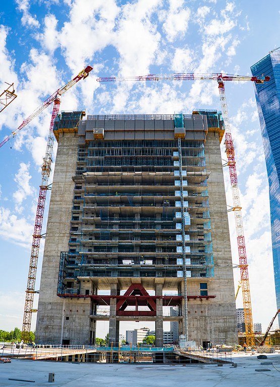 Caleido, nuevo rascacielos en el skyline de Madrid