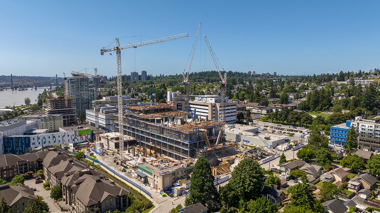 Eficiencia con sistemas ULMA en la remodelación del hospital Royal Columbian