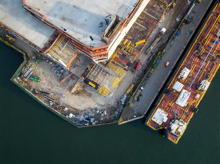 Infraestructura logística de vanguardia en Brooklyn, Nueva York