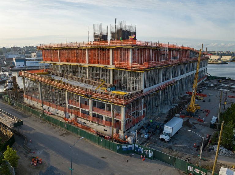 Infraestructura logística de vanguardia en Brooklyn, Nueva York