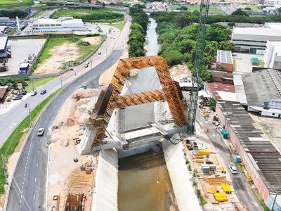 Soluciones modulares para optimizar la ejecución del puente de Jundiaí