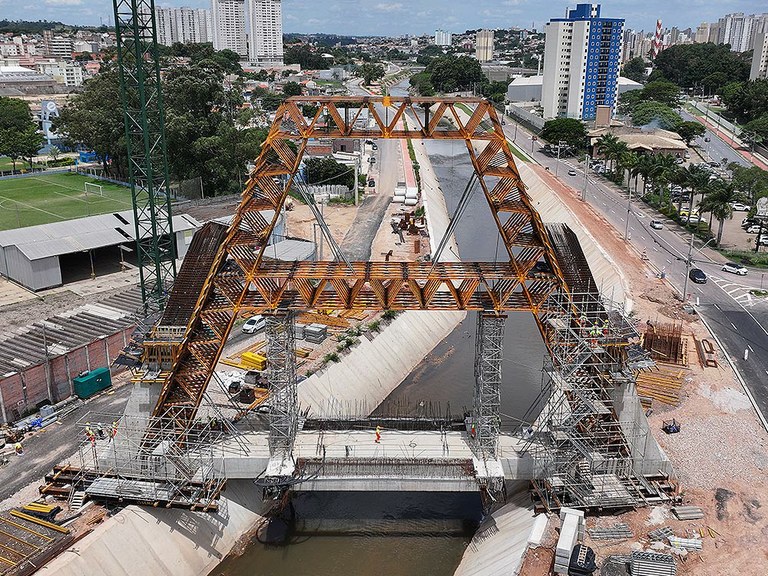 Soluciones modulares para optimizar la ejecución del puente de Jundiaí