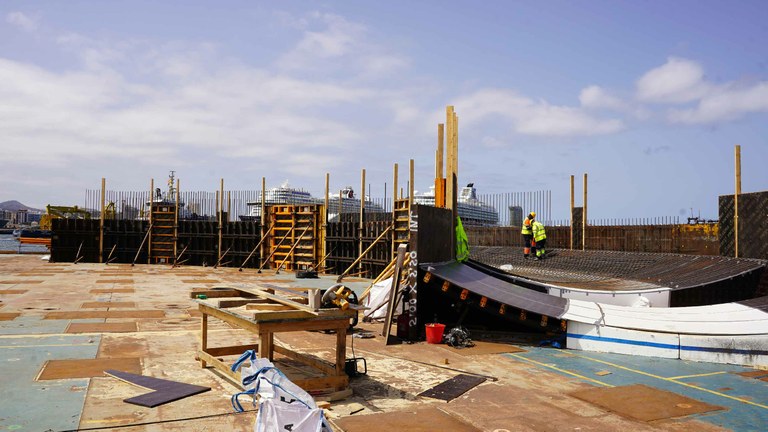 Ingeniería de encofrado para la energía eólica marina flotante