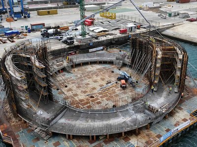 Ingeniería de encofrado para la energía eólica marina flotante