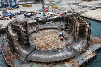 Ingeniería de encofrado para la energía eólica marina flotante