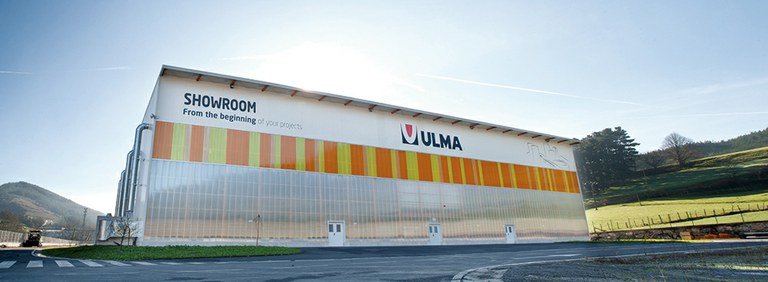 Showroom de ULMA Construction en la sede central