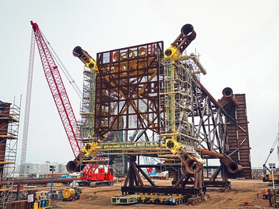 La presencia en obra clave de éxito en la construcción de plataformas marinas en México