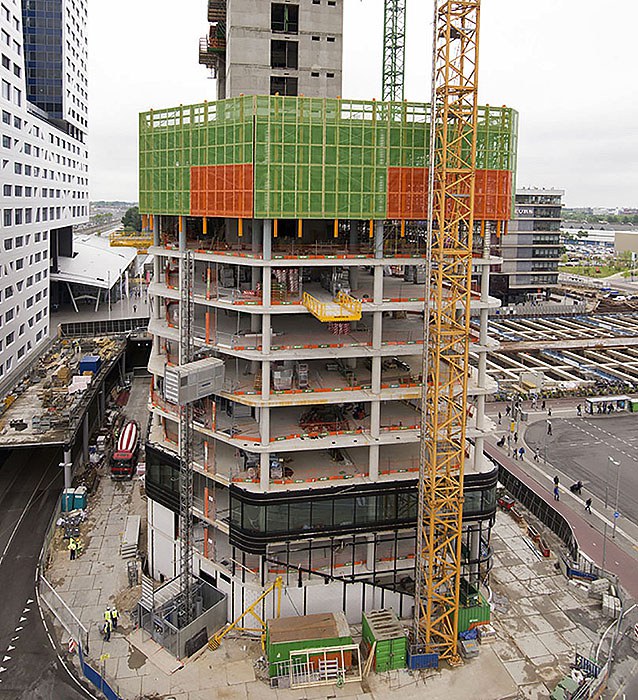 Protección perimetral HWS en el centro de Utrecht, Países Bajos