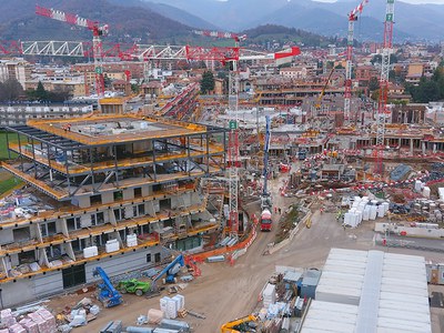 El sistema MBP garantiza la seguridad en la construcción de una 'Smart city' en Bérgamo