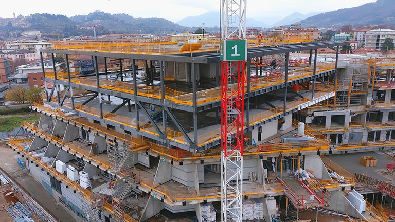 El sistema MBP garantiza la seguridad en la construcción de una 'Smart city' en Bérgamo