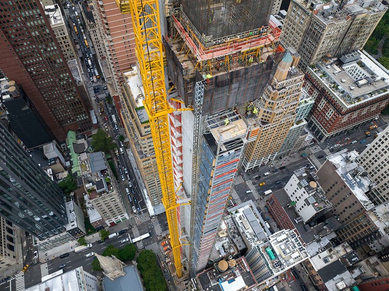 262 Fifth Avenue: encofrados de vanguardia que transforman Manhattan