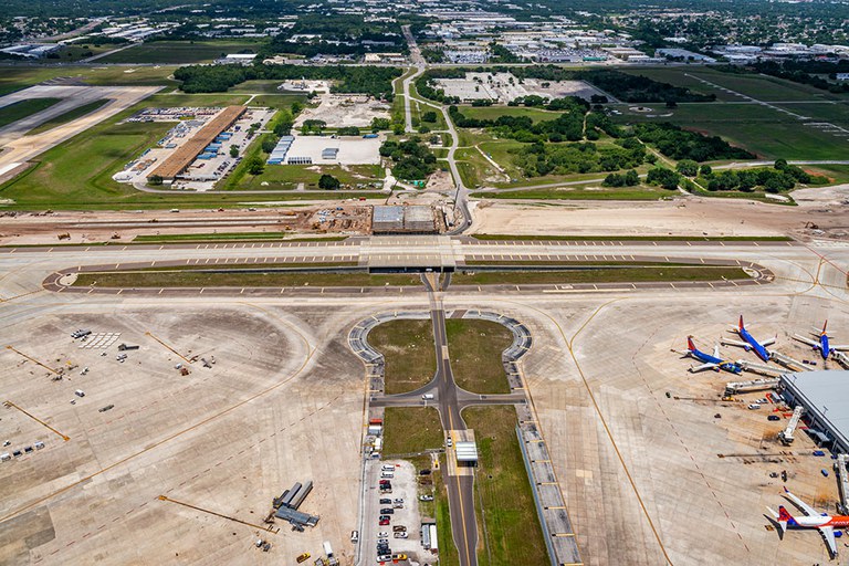 Soluciones premontadas en el Aeropuerto International de Tampa, EE.UU