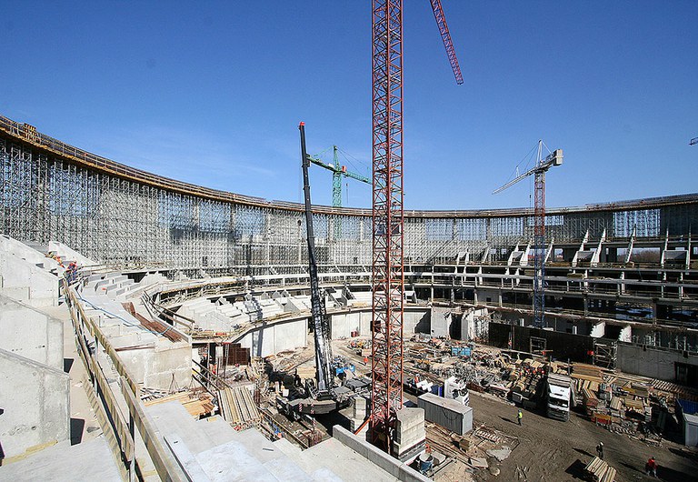 Tauron Arena, el pabellón de deportes más grande de Polonia