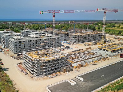 Tecnología constructiva aplicada a grandes complejos residenciales