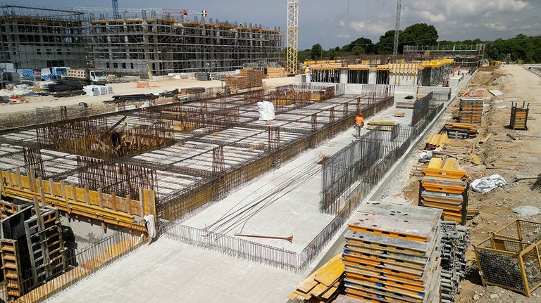 Tecnología constructiva aplicada a grandes complejos residenciales