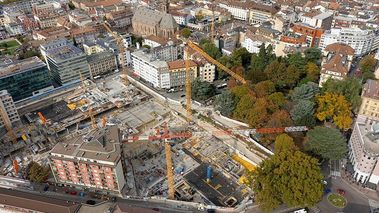 WaltherPark, construcción de un edificio multifuncional en el corazón histórico de Bolzano